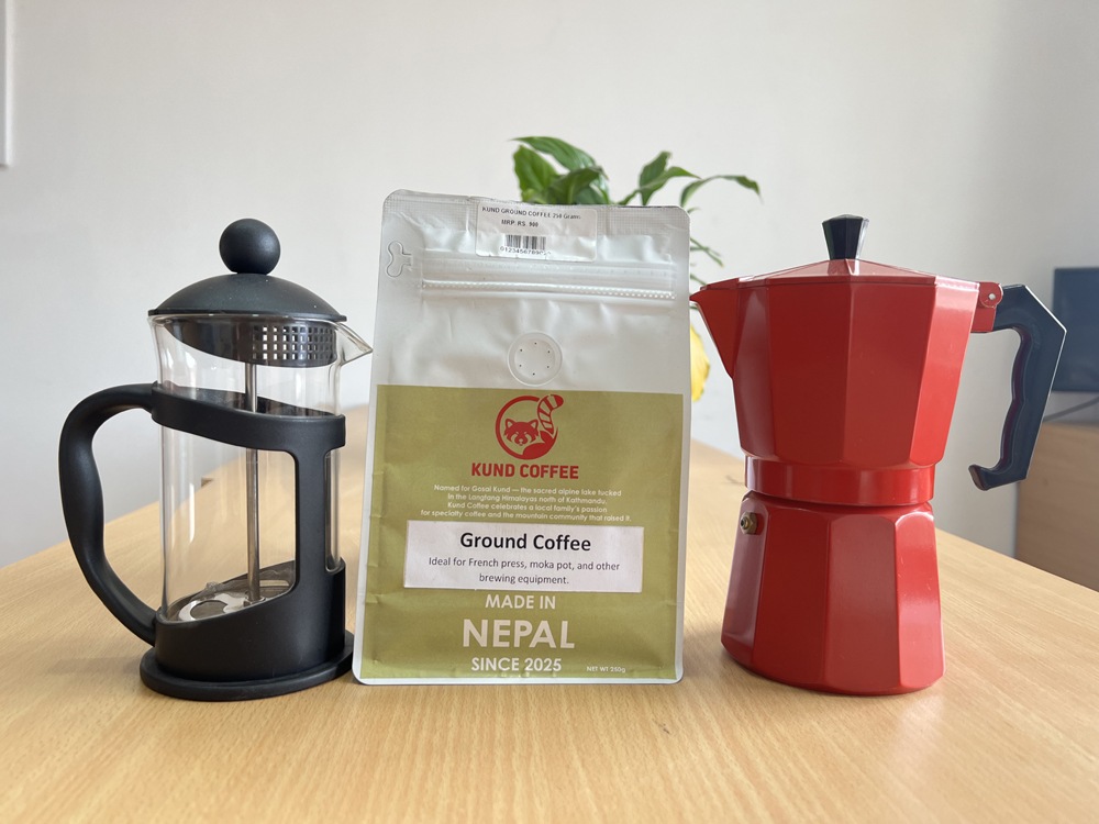 Medium Roast Ground Coffee (Powder)-250gm