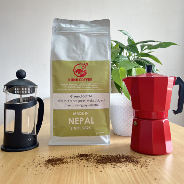 Second image of Medium Roast Ground Coffee (Powder)-500gm