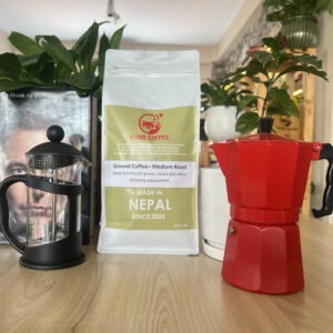 Medium Roast Ground Coffee (Powder)-1000gm