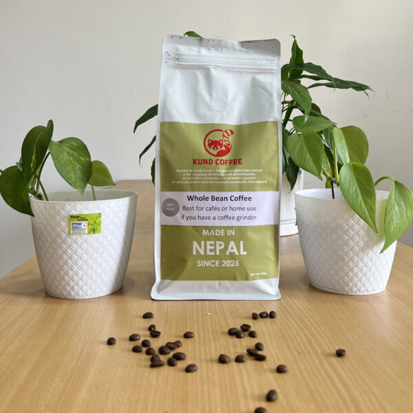 Whole Beans Dark Roasted Coffee (beans)-500gm