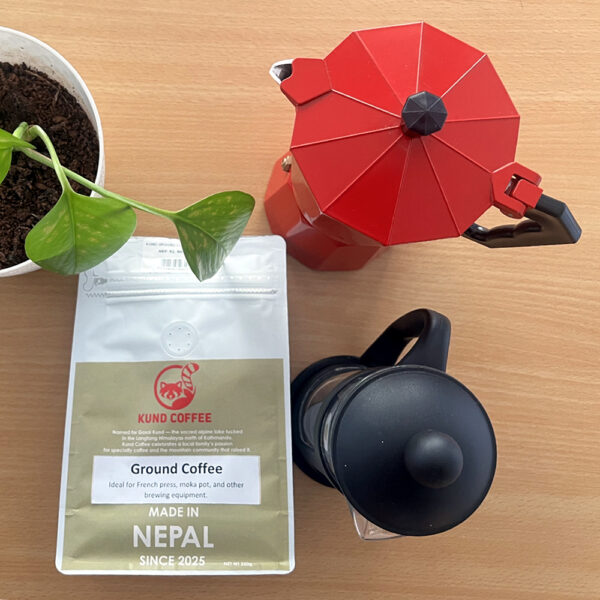 Second image of Medium Roast Ground Coffee (Powder)-250gm